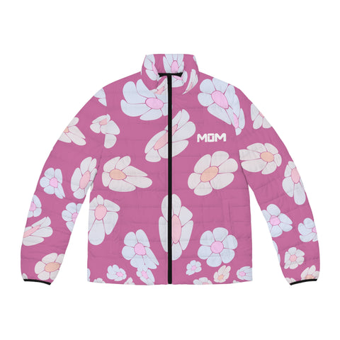 illusions of Flowers Power Puffer Jacket (Blossom)