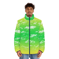 In the Clouds Puffer Jacket (Green)