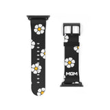 Beneath The Flowers Watch Band (Black)