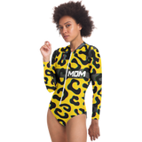Yellow Cheetah Bodysuit