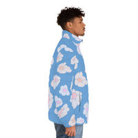 illusions of Flowers Power Puffer Jacket (Bubbles)