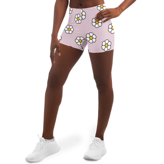 Beneath the Flowers Bed Shorts (Pink)