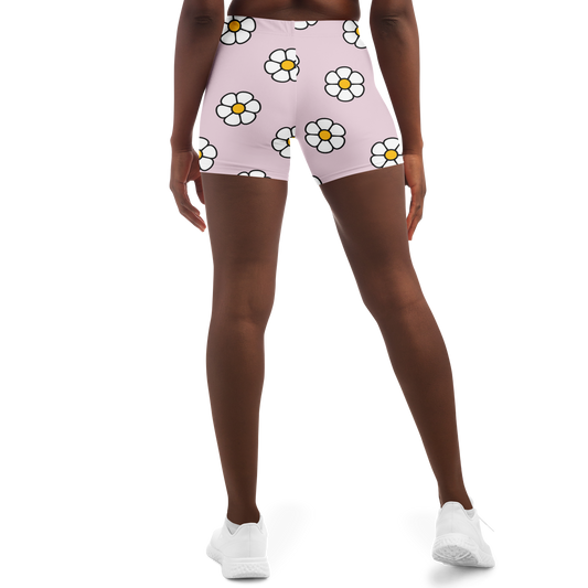 Beneath the Flowers Bed Shorts (Pink)