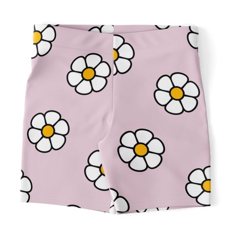 Beneath the Flowers Bed Shorts (Pink)
