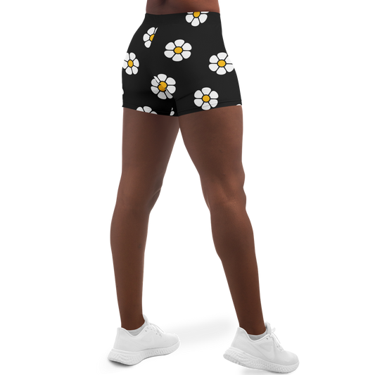 Beneath the Flowers Shorts (Black)