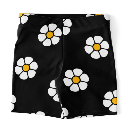 Beneath the Flowers Shorts (Black)