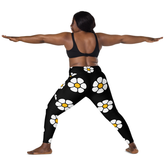 Beneath the Flower Crossover leggings with pockets