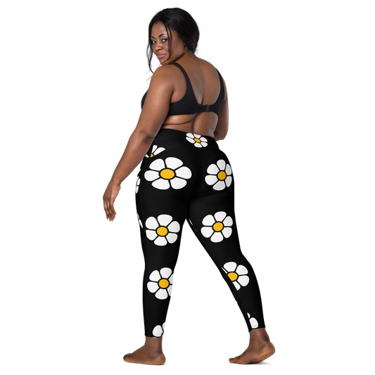 Beneath the Flower Crossover leggings with pockets