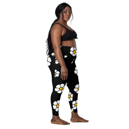 Beneath the Flower Crossover leggings with pockets
