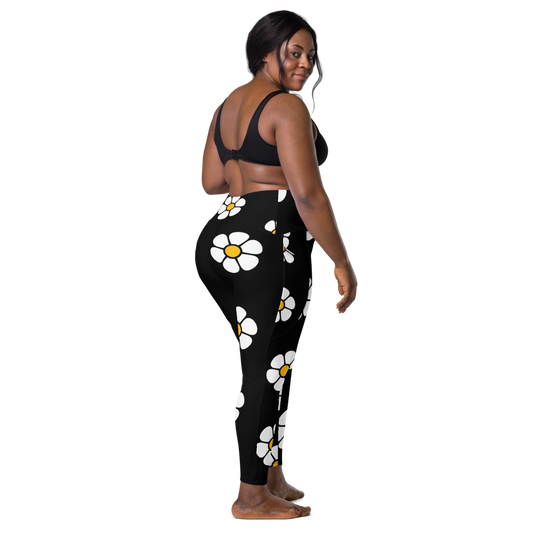 Beneath the Flower Crossover leggings with pockets