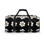 Beneath the Flowers Duffle bag (Black)