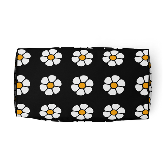 Beneath the Flowers Duffle bag (Black)
