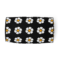 Beneath the Flowers Duffle bag (Black)