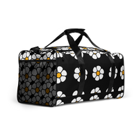 Beneath the Flowers Duffle bag (Black)