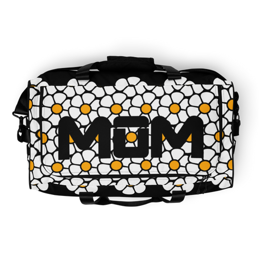 Beneath the Flowers Duffle bag (Black)