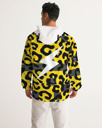 Yellow Cheetah Windbreaker