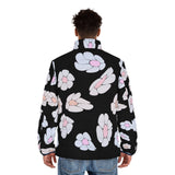 illusions of Flowers Puffer Jacket