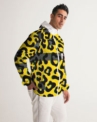 Yellow Cheetah Windbreaker