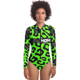 Green Cheetah Bodysuit