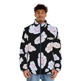 illusions of Flowers Puffer Jacket