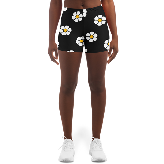 Beneath the Flowers Shorts (Black)