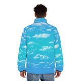 In the Clouds Puffer Jacket (Blue)