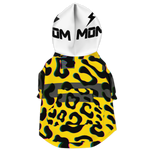 Yellow Cheetah Dog Hoodie
