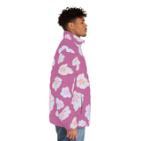 illusions of Flowers Power Puffer Jacket (Blossom)
