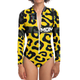 Yellow Cheetah Bodysuit