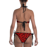 Red Cheetah Bikini