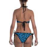 Blue Cheetah Bikini