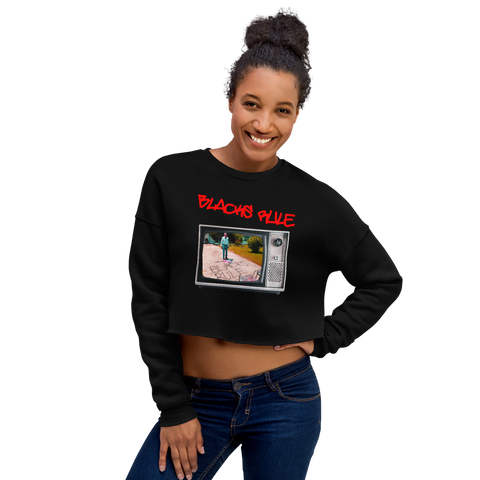 Blacks Rule Crop Sweatshirt